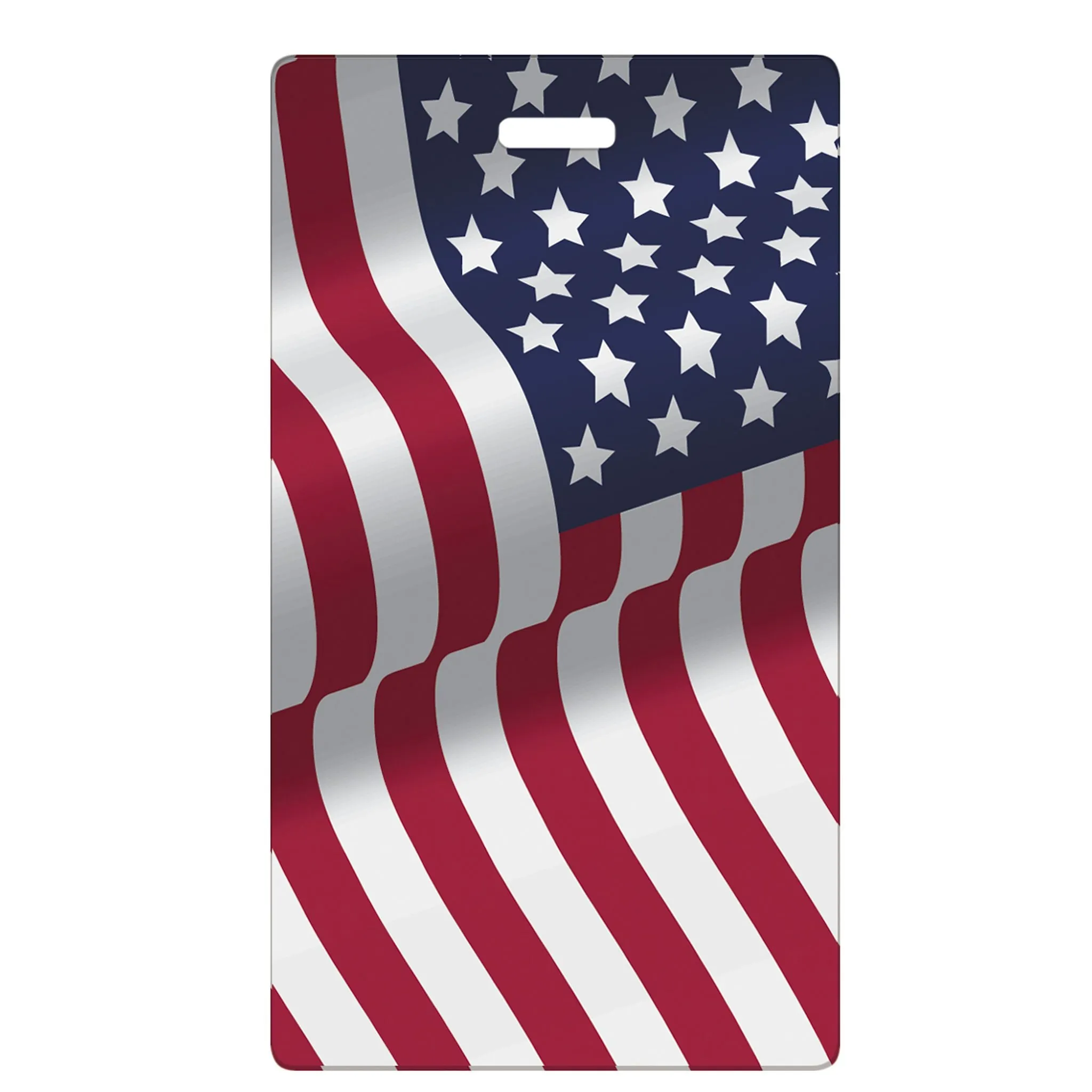 American Flag Luggage Tag