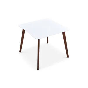 Benton Modern White Top Dining Table