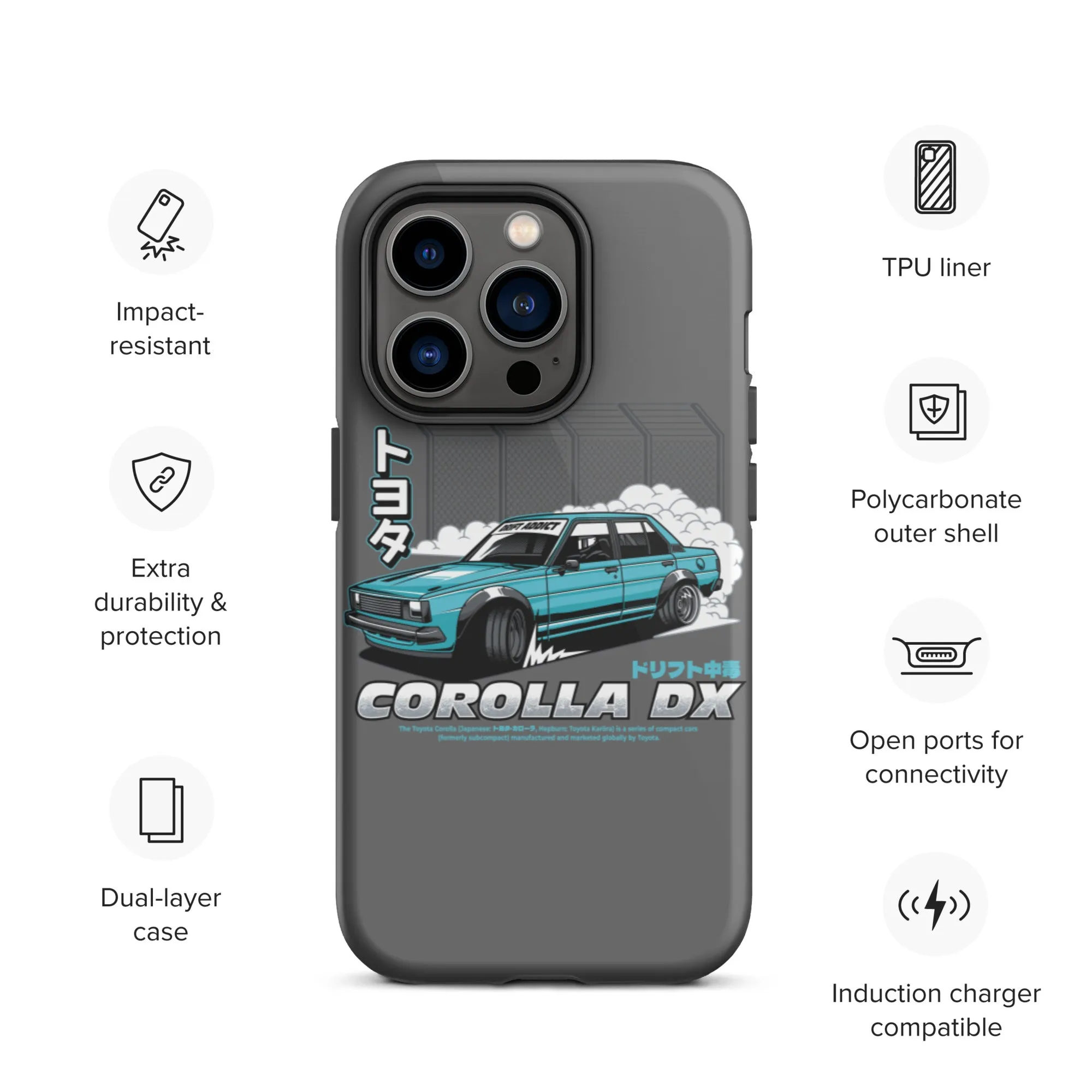 Corolla DX Premium Car Culture iPhone Case