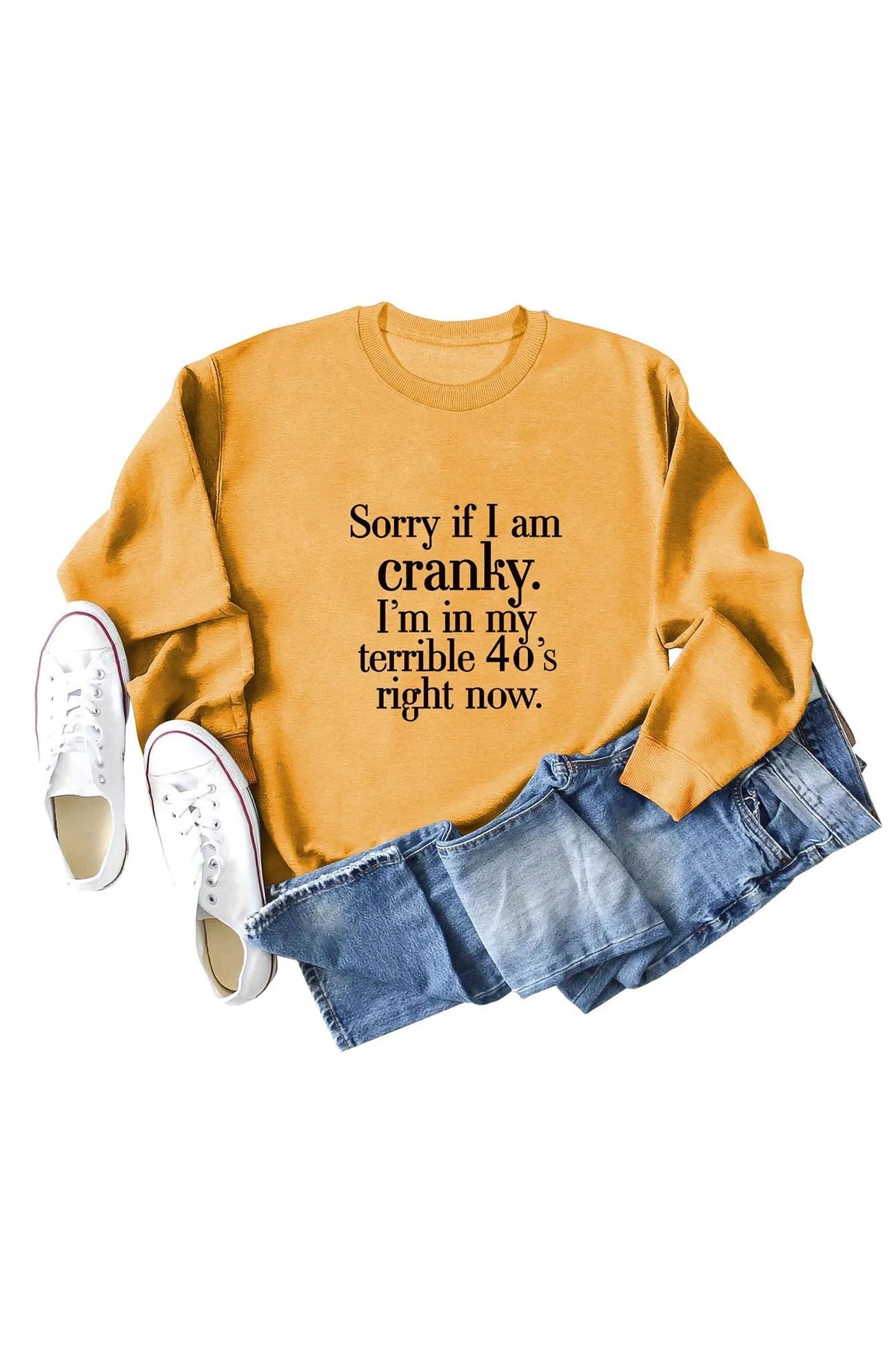 Cranky 40s Printed Sweatshirt