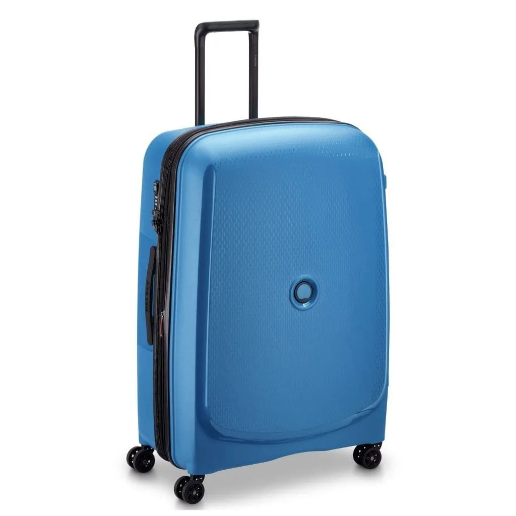 Delsey Belmont Plus 76cm Large Luggage Zinc Blue