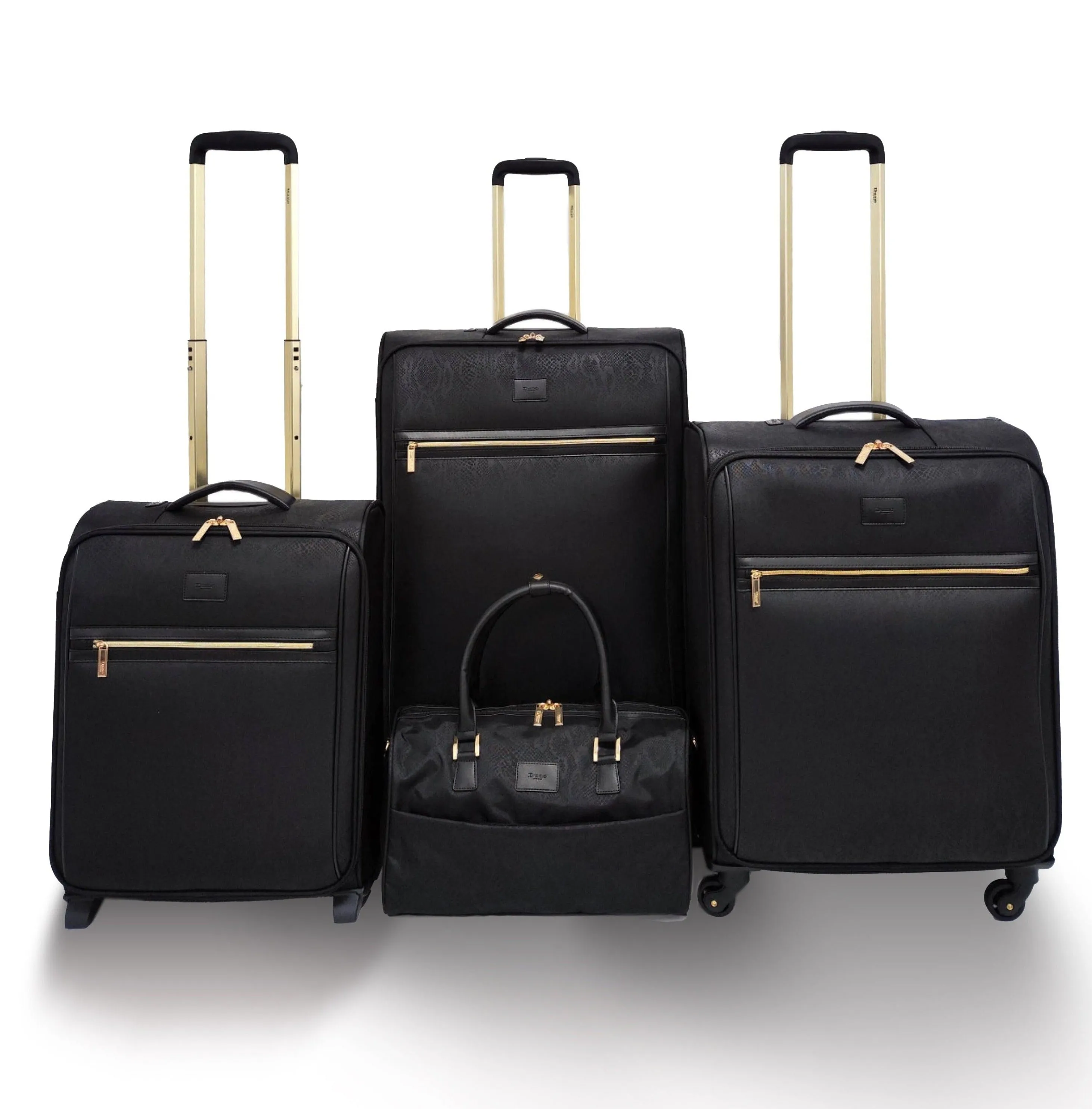 Dune London Taliia Luxury 4-Piece Luggage Set in Elegant Design