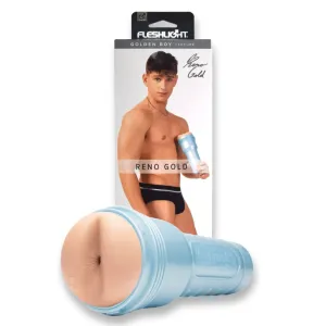 Reno Gold Signature Butt Masturbator by Fleshjack - Premium Pleasure Toy