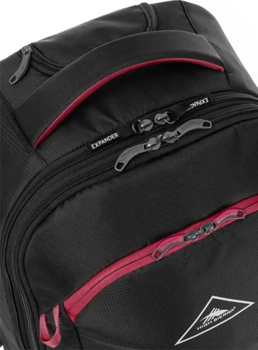 HIGH SIERRA COMPOSITE V4 84CM WHEELED DUFFLE BACKPACK STRAPS