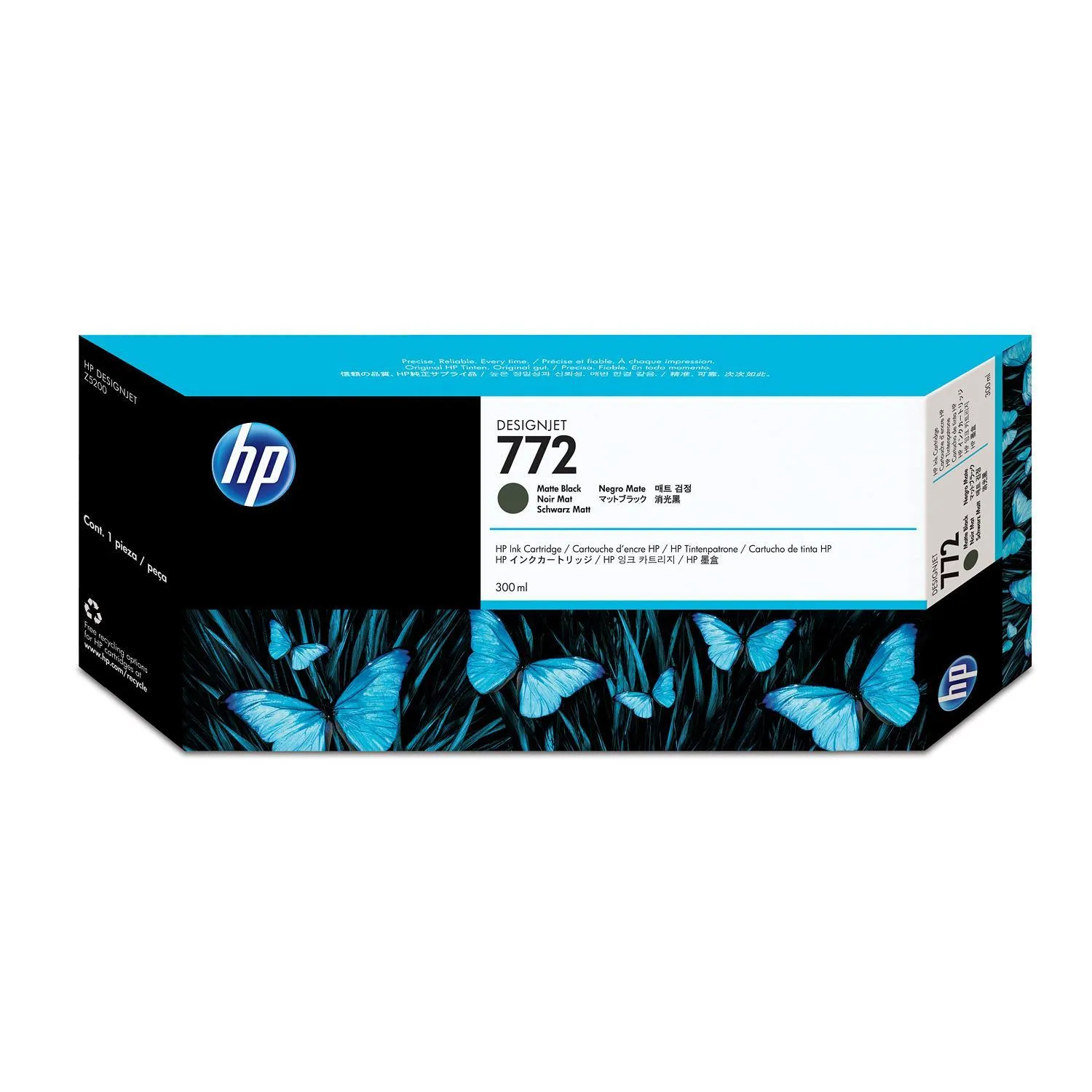 HP 772 Original Ink Cartridge - Matte Black CN635A