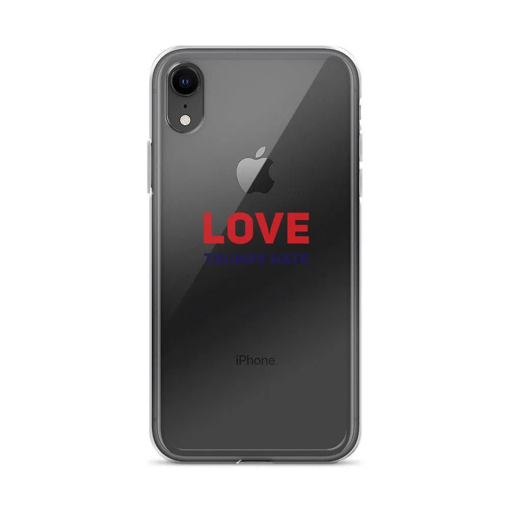 Love Trumps Hate iPhone Case