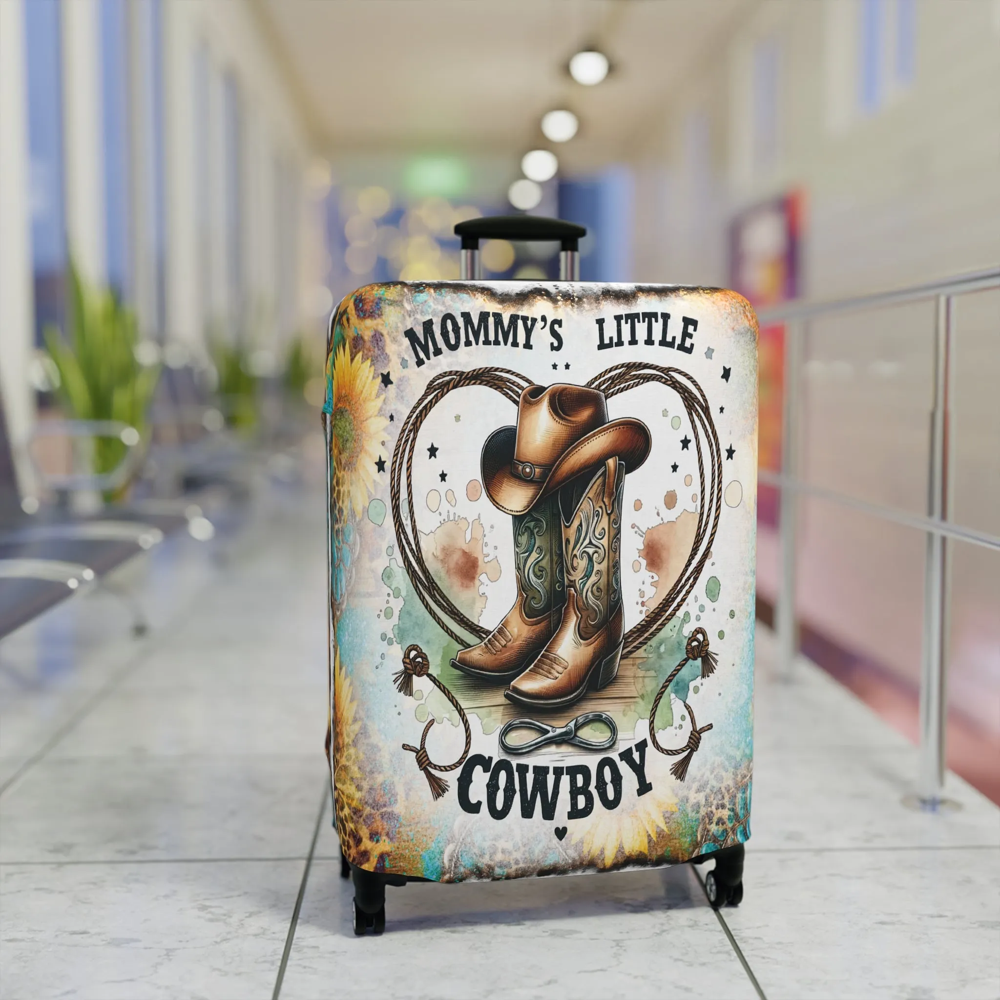 Luggage Cover, Country and Western, Mommy's Little Cowboy, awd-1028