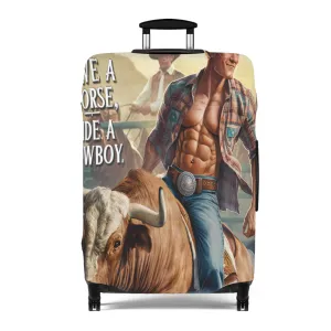 Luggage Cover, Country and Western, Save a  Horse Ride a Cowboy, awd-1681