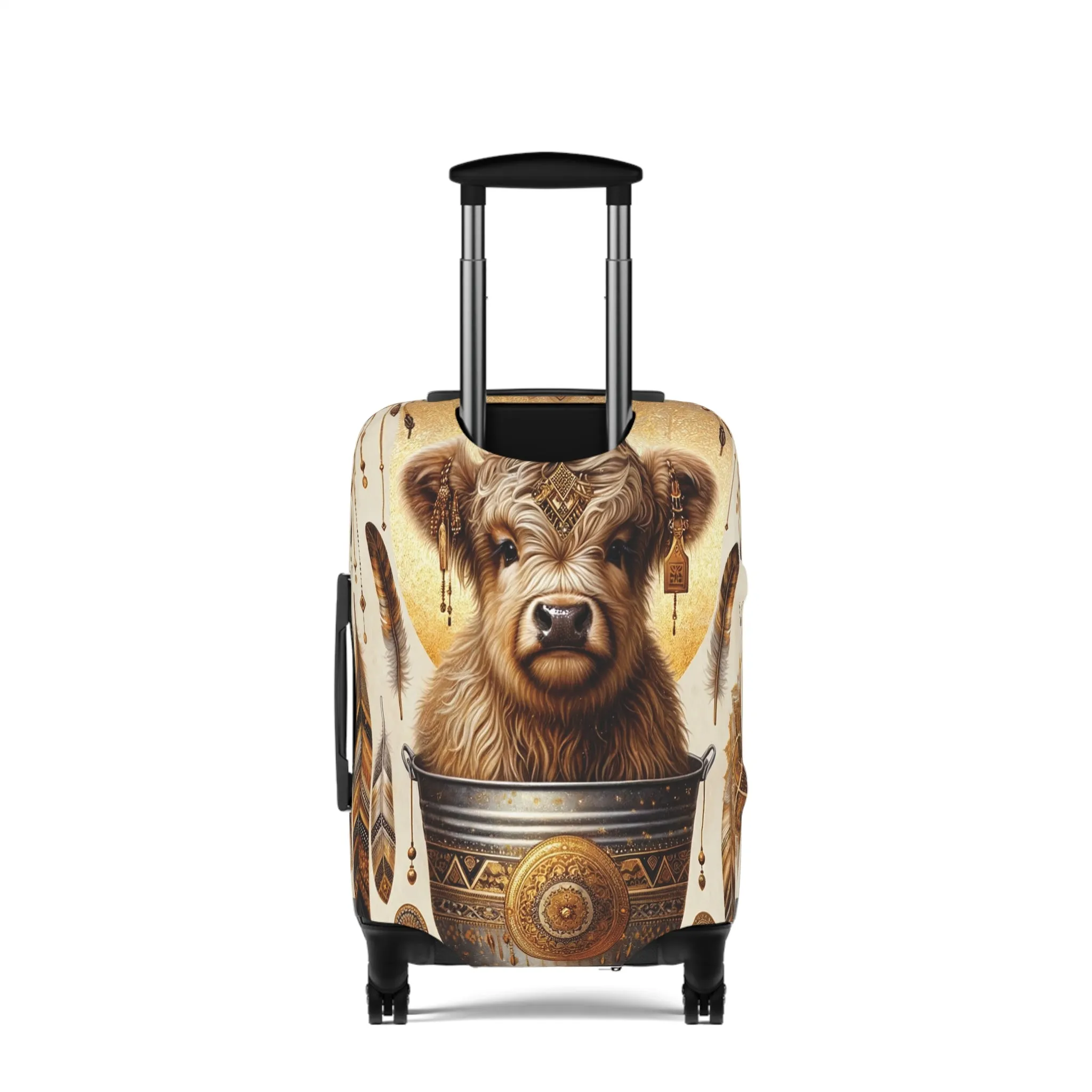 Luggage Cover, Highland Cow, awd-705