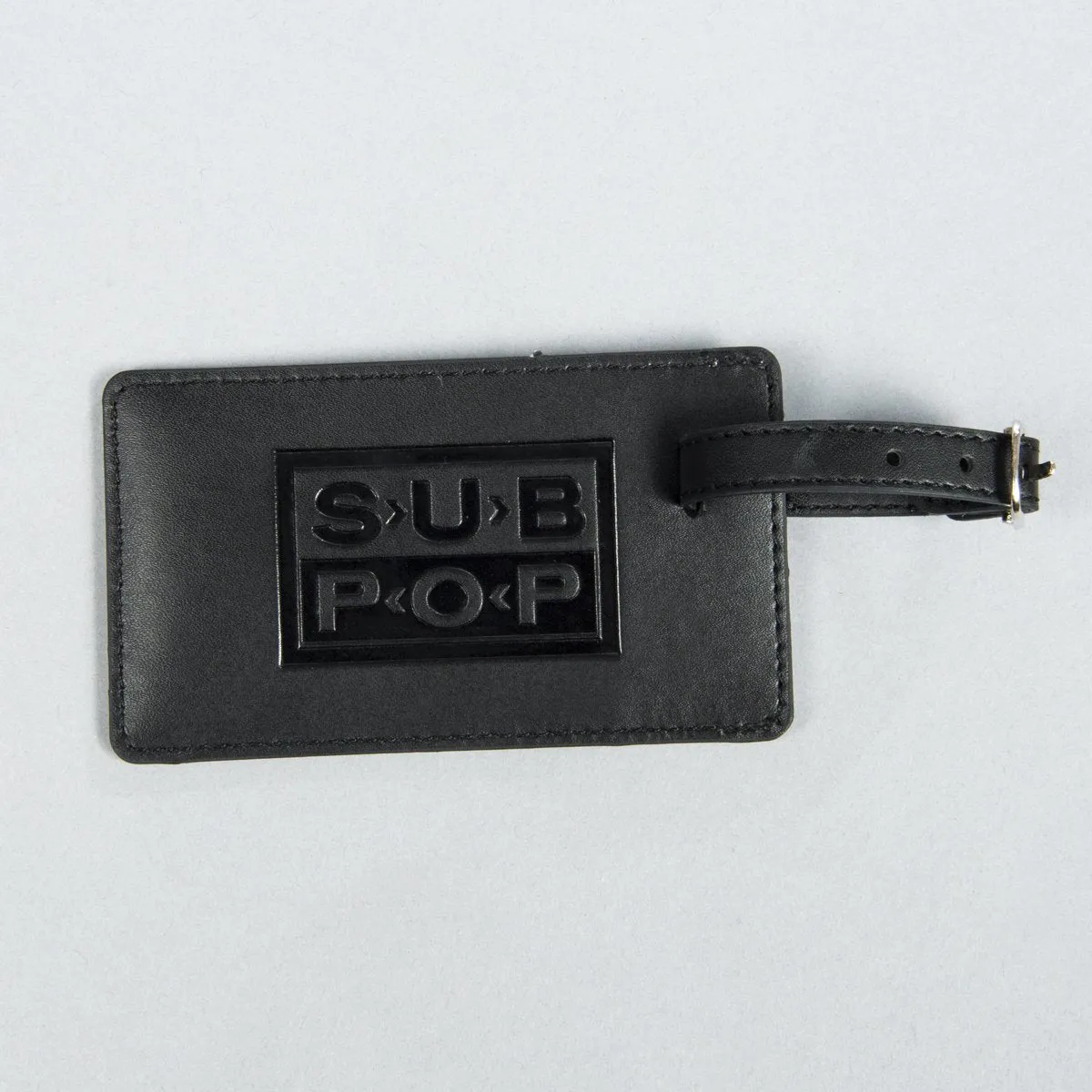 Luggage Tag Logo Black