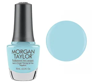 Morgan Taylor Lacquer Nail Polish - Not So Prince Charming - Blue Creme - 15ML