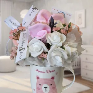 New Mum Gifts - Baby Sock & Mitten Bouquet