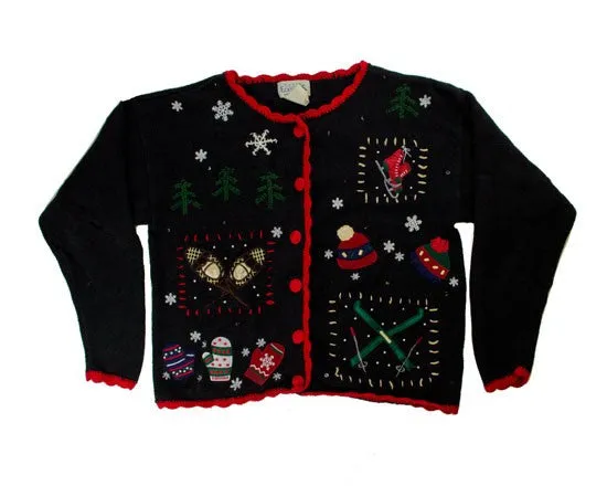 Outdoor Games-Small Christmas Sweater