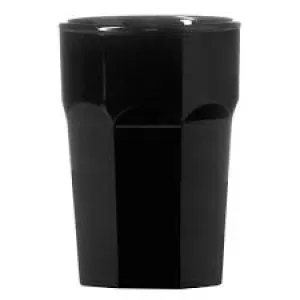 Polycarbonate Elite Remedy Shot Glass 25ml Black - 24 Pack