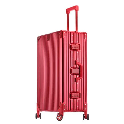 Premium 20 Inch All Aluminum Magnesium Alloy Luggage for Business Travel