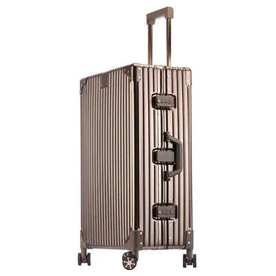 Premium 20 Inch All Aluminum Magnesium Alloy Luggage for Business Travel