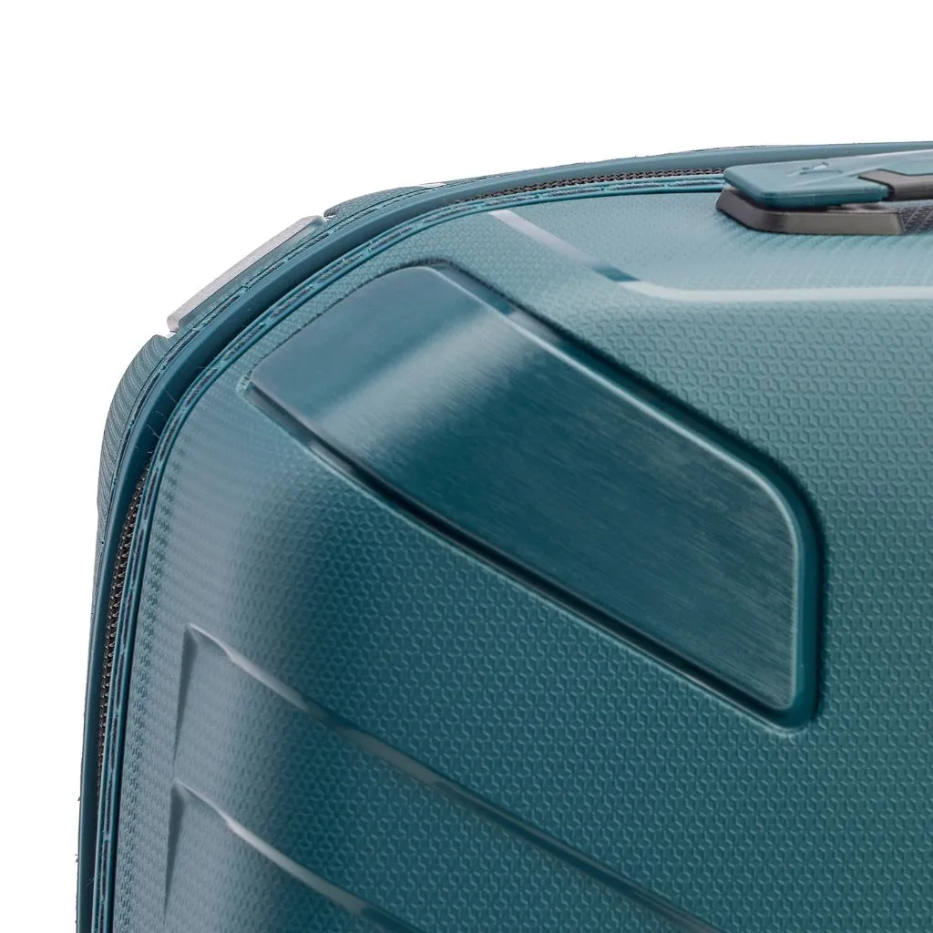 Roncato Ypsilon Large 78cm Hardsided Exp Spinner Suitcase Green