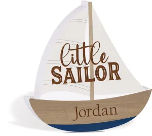 Sail Boat Plaque