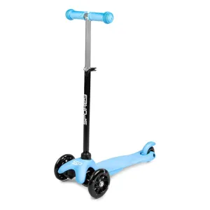 Spokey Funride 927049 - Children's Three-Wheeled Scooter, Blue