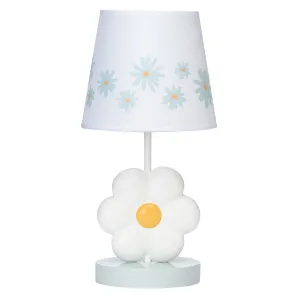 Sweet Daisy Lamp with Shade & Bulb