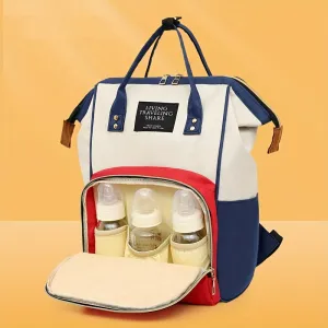 Versatile Zipper Backpack The Ultimate Portable Diaper Bag